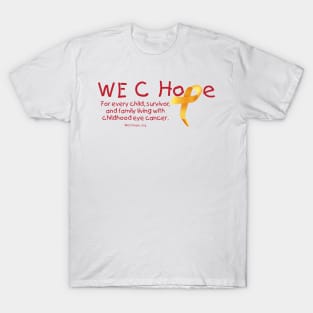 WE C Hope Lg Ribbon Alt Tagline T-Shirt